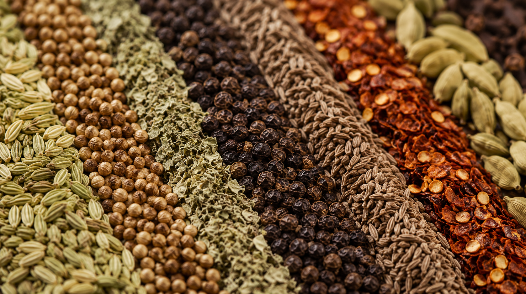 Herbs, Spices & Aromatic Seeds