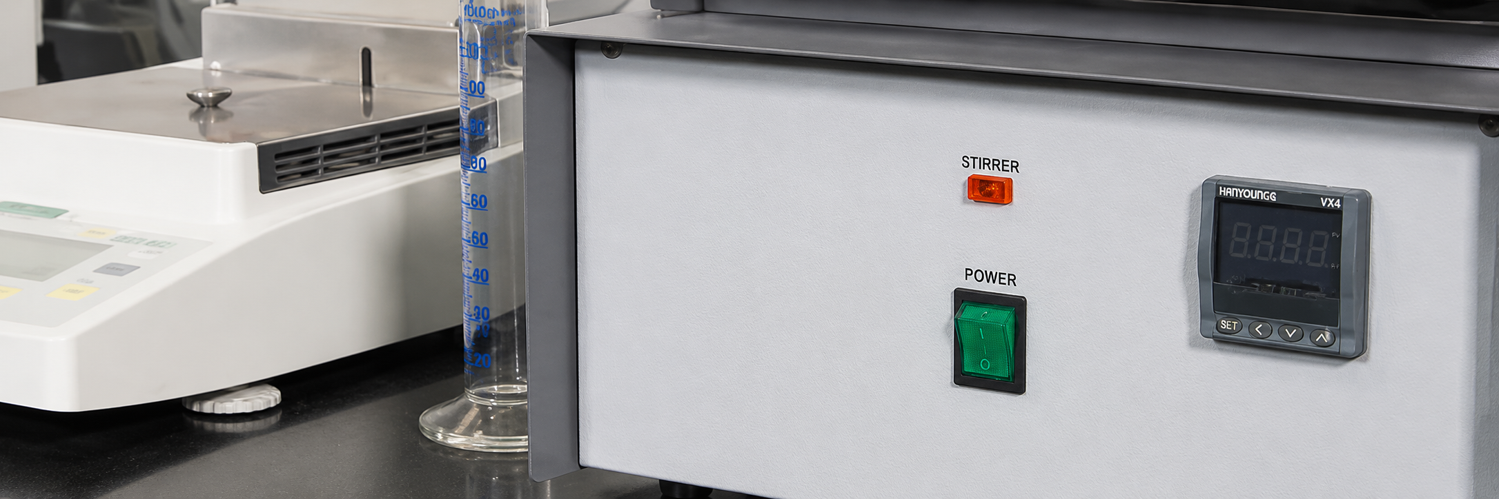 In-house laboratory bench
